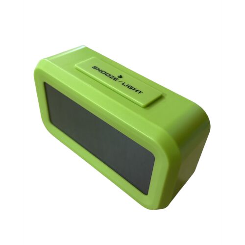 Digital Alarm Clock Steering Wheel, LCD, Temperature, Light Sensor