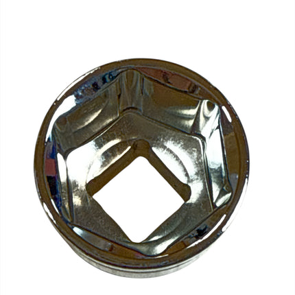 10-piece 1/2'' DR socket set with chrome-vanadium accessories