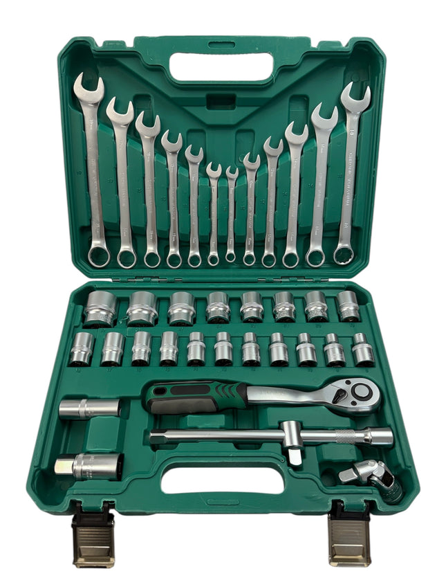 EXPLOIT Tool set 37 pieces for home DIY, minor repairs and automotive installation