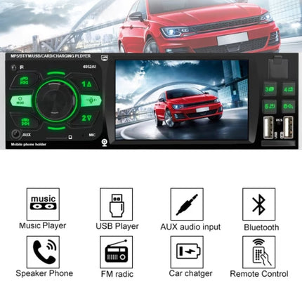 Multimedia Car MP5 Player Head Unit 1 din 4 Inch 4052AI
