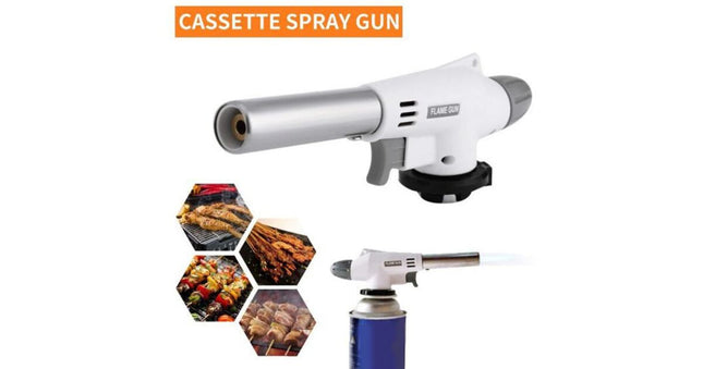 Cylinder gas lighter, with adjustable gas, Piezo ignition, 1300°C