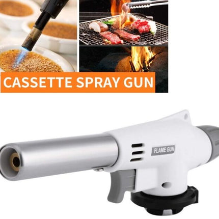 Cylinder gas lighter, with adjustable gas, Piezo ignition, 1300°C