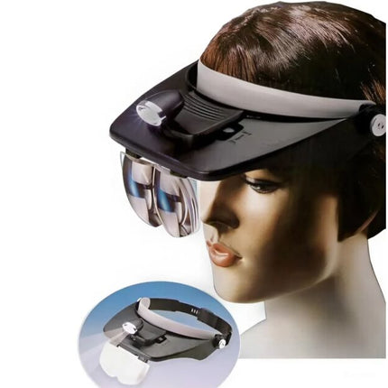 Headband magnifier set - 4 lenses 81001-A