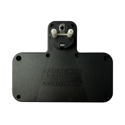 ADAPTOR Extension sockets 2 USB + Type C with backlight, 2500W, black