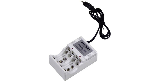 Allight Extra Battery Charger For AA, AAA and 9V batteries