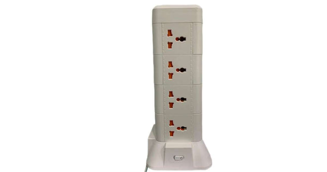 Multifunctional Desktop Power Strip - Vertical, with Multiple Connectors and USB - Sold out