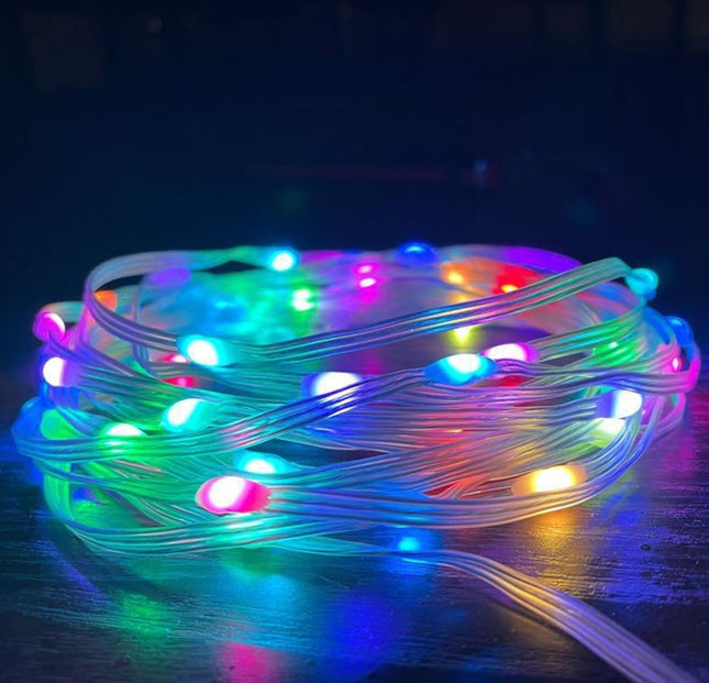 RGB LED strip set 10m, RGB, 5V DC, IP65, USB