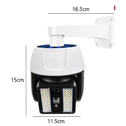 Camera type solar light HW51182 with 66 SMD LED sensor and remote control