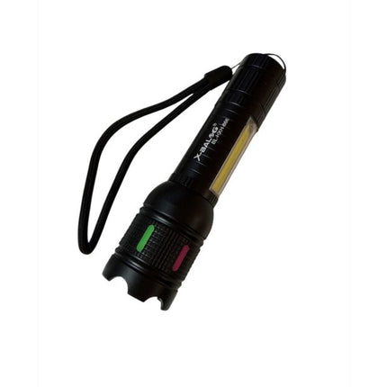 Aluminum LED flashlight, USB Type-C charging, 4 lighting modes