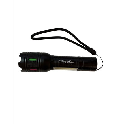 Aluminum LED flashlight, USB Type-C charging, 4 lighting modes