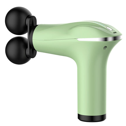 Massage gun, double-headed, for pain relief and circulation