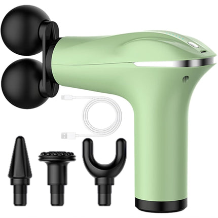 Massage gun, double-headed, for pain relief and circulation