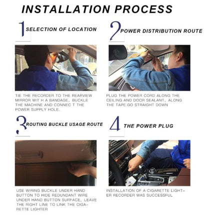 Dash Cam, Traffic Recorder C309, 1296P, HD, 2 inches