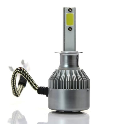 2 pcs C6 car LED kit, H1, H4, H7, 36w, 3800 lumen, 6500K, AUTO, 12-24 volts, COB