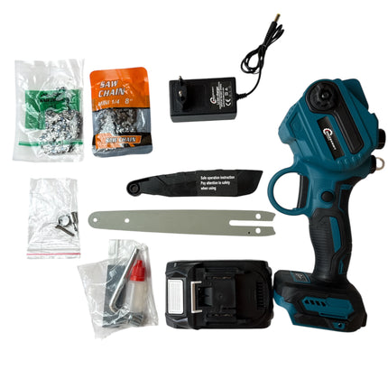 3 in 1 Tool set with 2 batteries 8 Ah 48V, Cordless mini chainsaw, Lopper, Cordless lopper for trimming branches and cutting wood