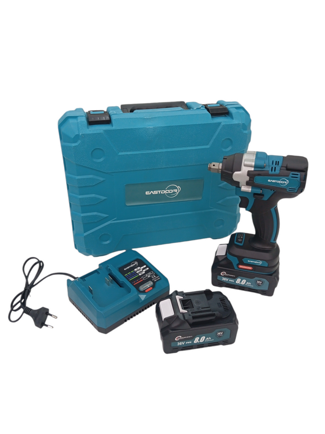 45-piece tool kit, cordless screwdriver set, 2 x 36V batteries, for Home Maintenance, DIY Projects, and Automotive Repair