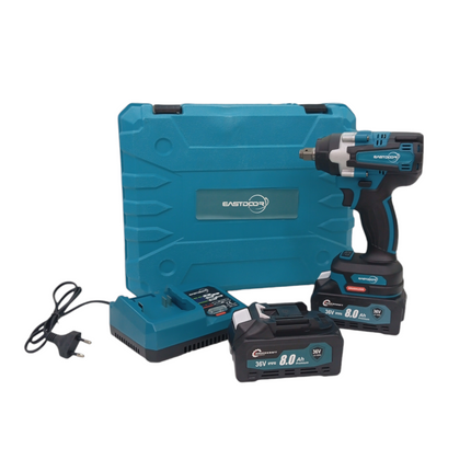 45-piece tool kit, cordless screwdriver set, 2 x 36V batteries, for Home Maintenance, DIY Projects, and Automotive Repair