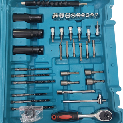 45-piece tool kit, cordless screwdriver set, 2 x 36V batteries, for Home Maintenance, DIY Projects, and Automotive Repair