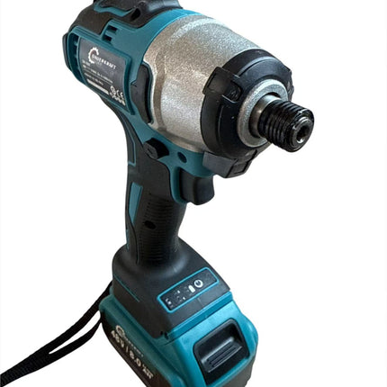 Brushless Cordless Electric Impact Driver with 2x48V 8.0 Lithium-ion Ah Batteries Electric Impact Driver For Home Screwdriver, Cordless Screwdriver, Home Improvement Tool, Elegant Tool Design, Durable Construction, Robust Tool Design, High Quality Motor