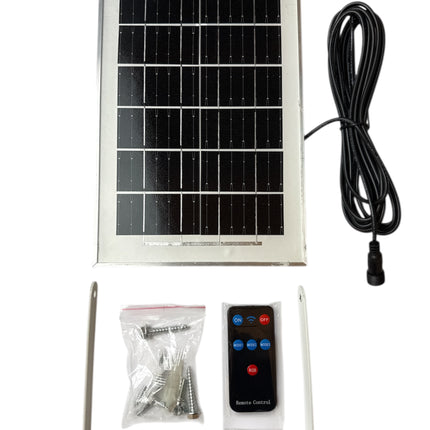 XG-T50 Double Waterproof Solar LED Floodlight 200W with Motion Sensor and Remote Control, IP67