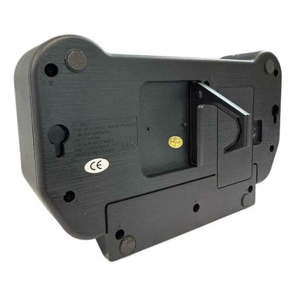 Powerful portable fan with solar and electric charging, 8-INCH, built-in radio, Bluetooth speaker and LED light