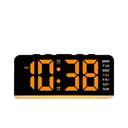 LED large display, lamp clock, calendar snooze multi-function digital alarm clock