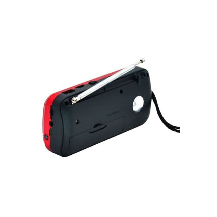 Mini Rechargeable Radio with Bluetooth and USB for Camping, Hiking, Indoor/Outdoor Pocket Radio