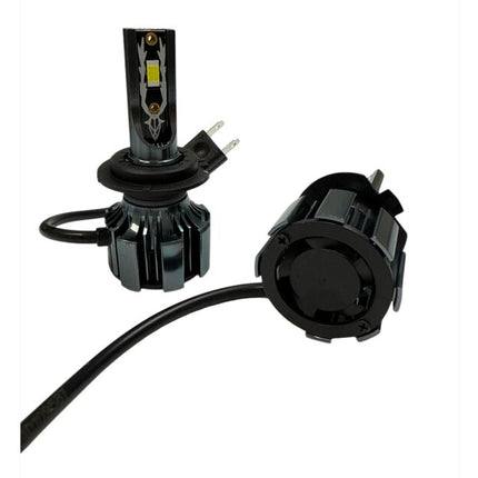 T6 LED car headlight H7, black