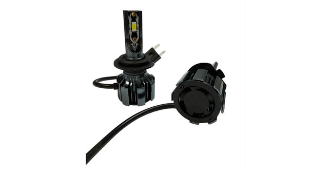 T6 LED car headlight H7, black