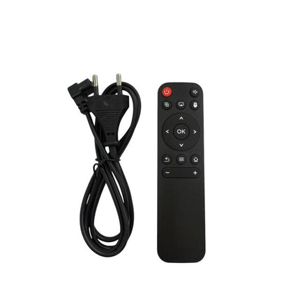 Portable video projector, Smart 4K Ultra HD, 5G wifi, built-in speaker, autofocus, Bluetooth 5.0, LED, adjustable projection 180 degree rotation, white