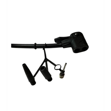 Foot pump with pressure gauge, 118 PSI 8 Bar