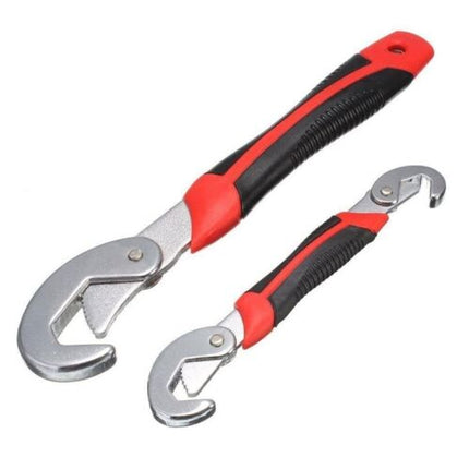 2 pcs adjustable universal wrench set, 9-32 mm, chrome vanadium steel, multi-function