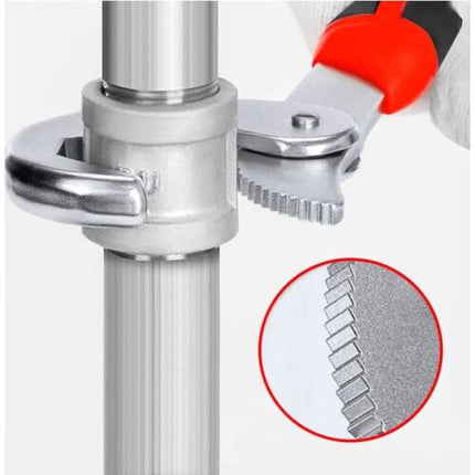 2 pcs adjustable universal wrench set, 9-32 mm, chrome vanadium steel, multi-function