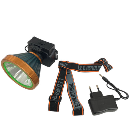 LED High-Brightness Headlamp 10W, Rechargeable