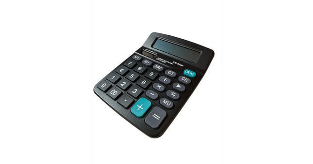 12-digit scientific calculator with AA battery, general purpose calculators for home office students, large LCD screen