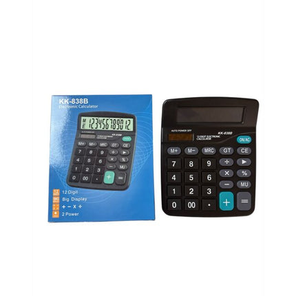 12-digit scientific calculator with AA battery, general purpose calculators for home office students, large LCD screen