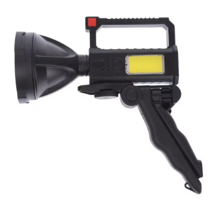 LED flashlight with stand L-832 rechargeable -USB- power - 10W