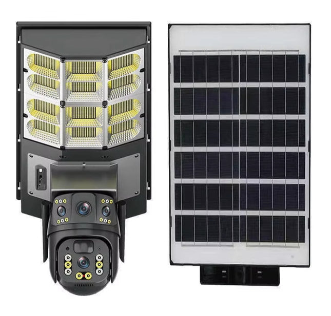 Solar Street Light PRO Wireless Outdoor Waterproof Sphere High Definition Surveillance Remote Control WiFi Camera