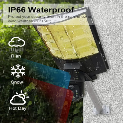 Solar Street Light PRO Wireless Outdoor Waterproof Sphere High Definition Surveillance Remote Control WiFi Camera