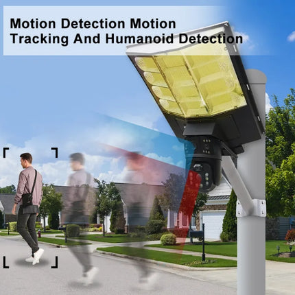 Solar Street Light PRO Wireless Outdoor Waterproof Sphere High Definition Surveillance Remote Control WiFi Camera