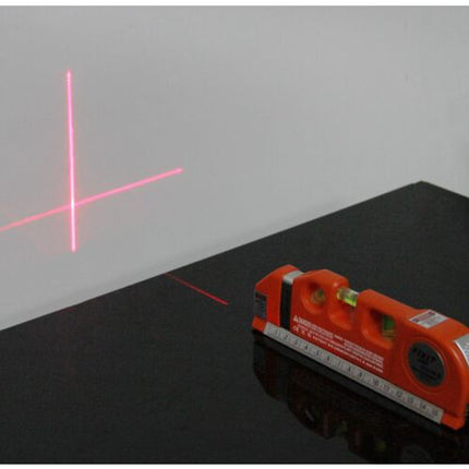 Laser Level Pro 3 Multi-Purpose Measuring Tool with 8 ft/250 cm Measuring Tape
