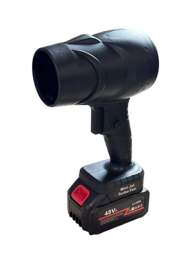 Turbo Blower, Portable Cordless Car Vacuum Dryer with 2 Batteries 48V | High Speed Handheld Car Air Dryer with Powerful Motor for Water Removal | Multi-Purpose Blower