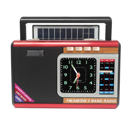 Retro Radio with Bluetooth 5.0 and LED Flashlight MD-909-S