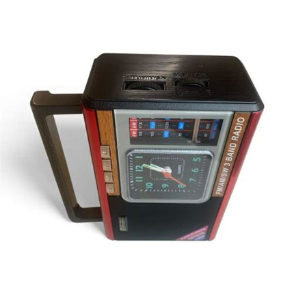 Retro Radio with Bluetooth 5.0 and LED Flashlight MD-909-S