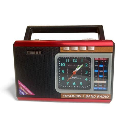 Retro Radio with Bluetooth 5.0 and LED Flashlight MD-909-S