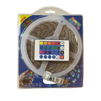 Bluetooth Smart LED Strip Lights 5m, IP65, APP MDX-16