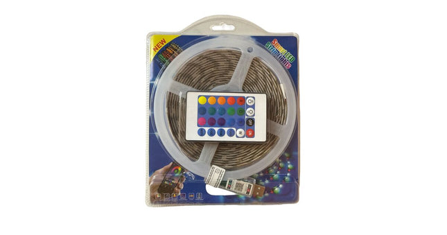 Bluetooth Smart LED Strip Lights 5m, IP65, APP MDX-16