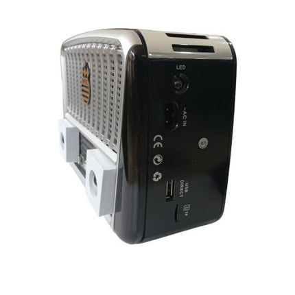 GOLON Retro Bluetooth Radio - Solar Powered, Portable