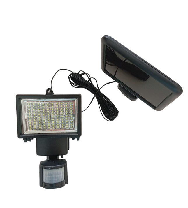 Solar LED Lamp adjustable detection range up to 5m, IP44 TYN-100D
