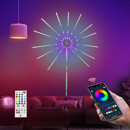 LED Fireworks Decorative Lighting RGB - Phone Control